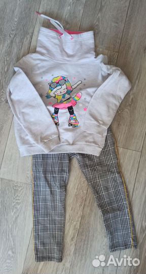 Вещи пакетом на девочку 116 122