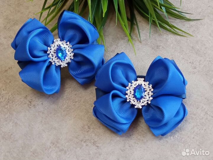 Школьный набор(банты+галстук).Ручная работа