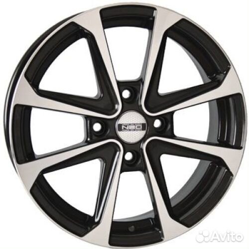 Диски Tech Line NEO 667 6,0x16 4x108 ET:37 63.4 BD (черный с проточкой)