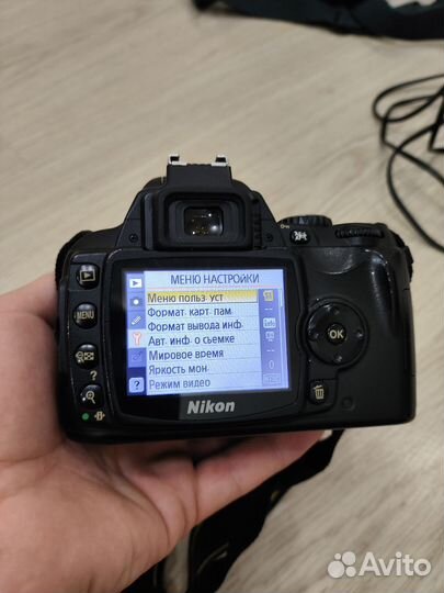 Зеркальный фотоаппарат nikon d40