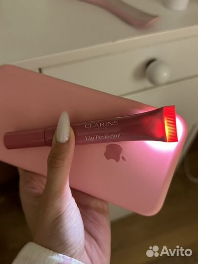 Clarins блеск для губ 07 toffee pink