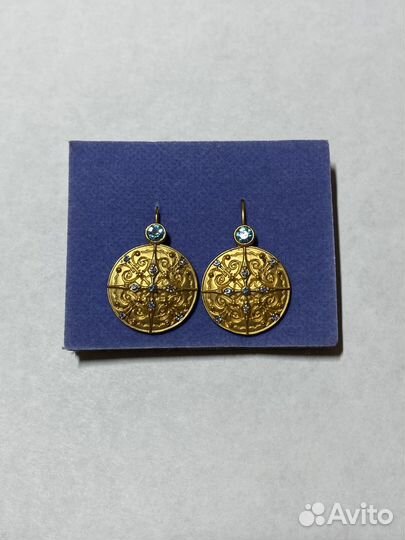 Серьги avon с камнем