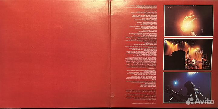 Rush – Exit.Stage Left 2LP (1981г.)