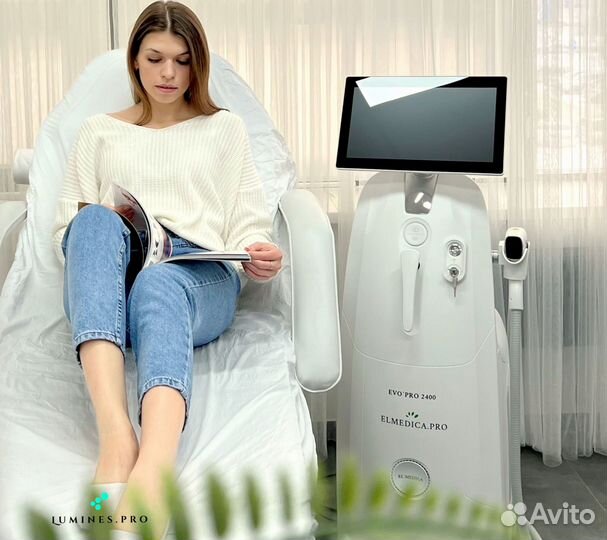 Аппарат для эпиляции Lumines Max Plus 2000вт