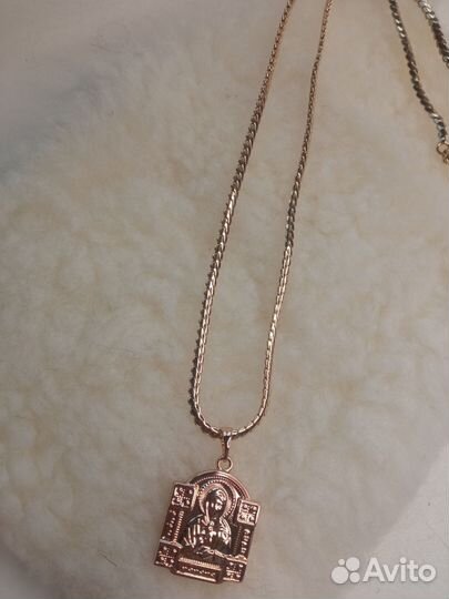 Кулон икона Матрона + цепочка 50см