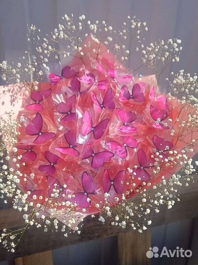 Букет из бабочек)