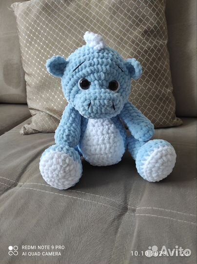 Вязанные игрушки дракон