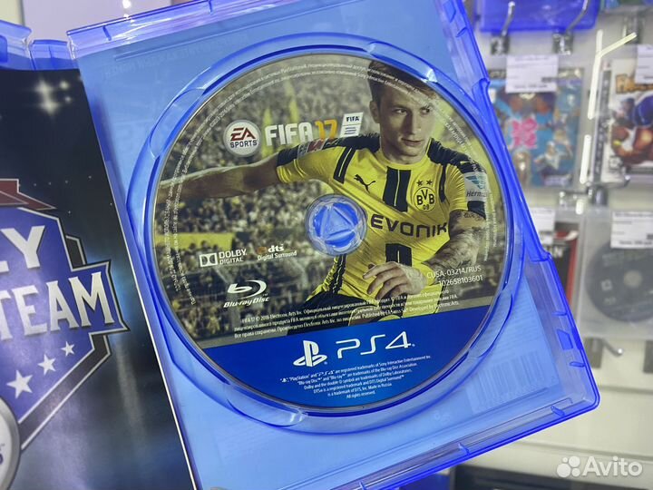 Игра Fifa 17 для Ps4