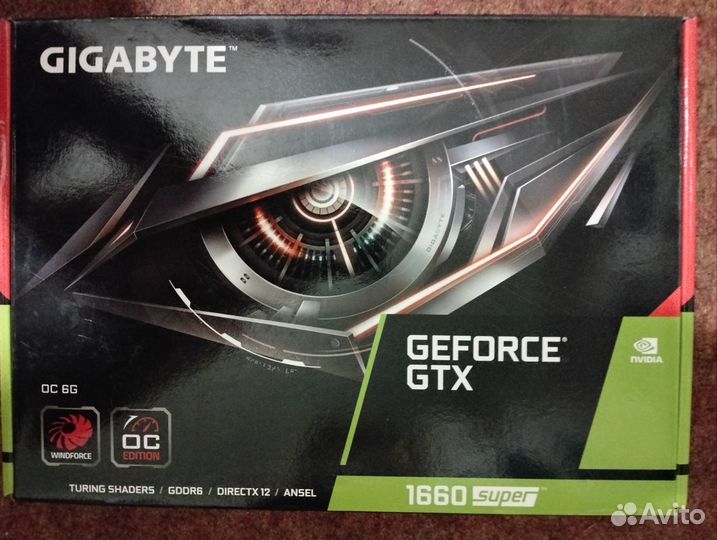 Видеокарта gtx 1660 super