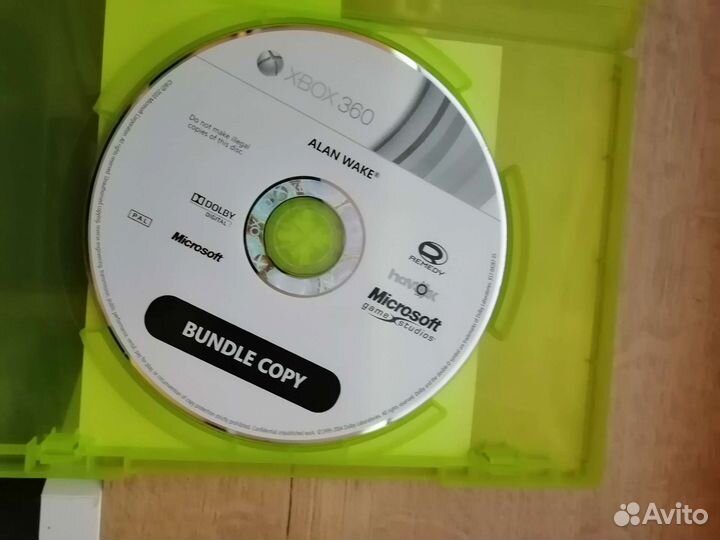 Alan wake лицензионный xbox