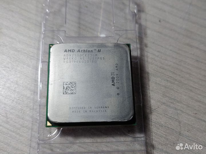 2 процессора AMD x2 250 и a4-3300