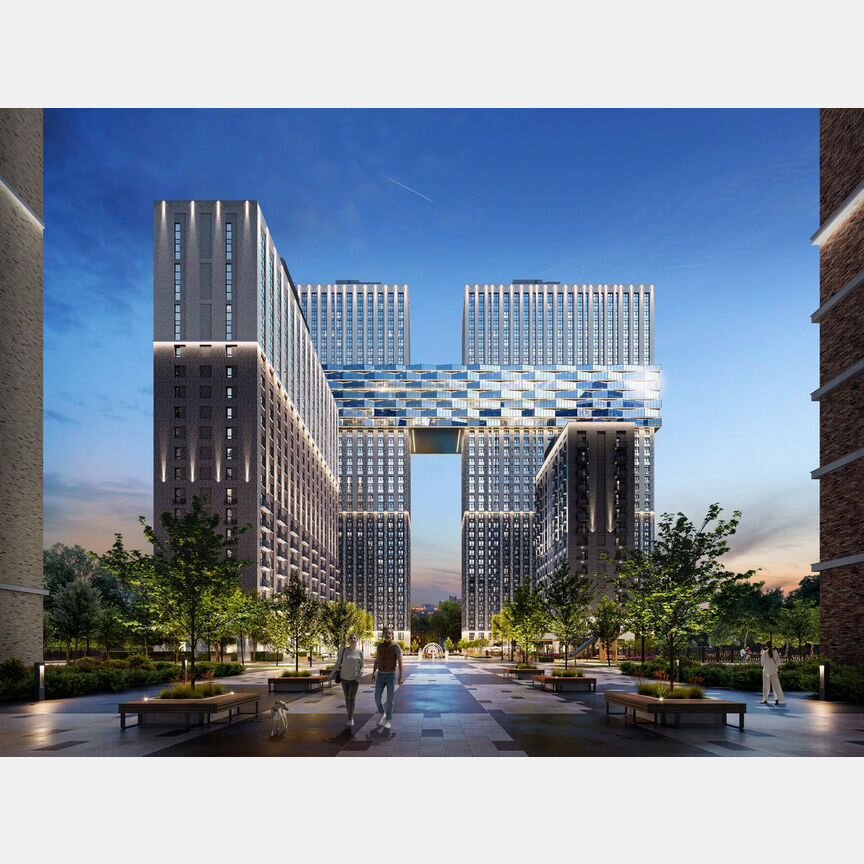 3-к. квартира, 92,3 м², 16/21 эт.