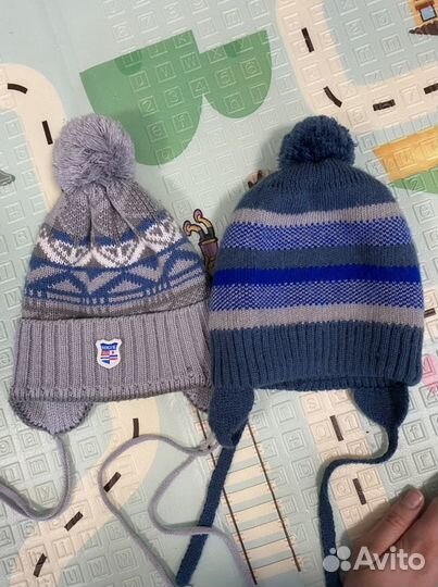 Шапки осень и зима для мальчика