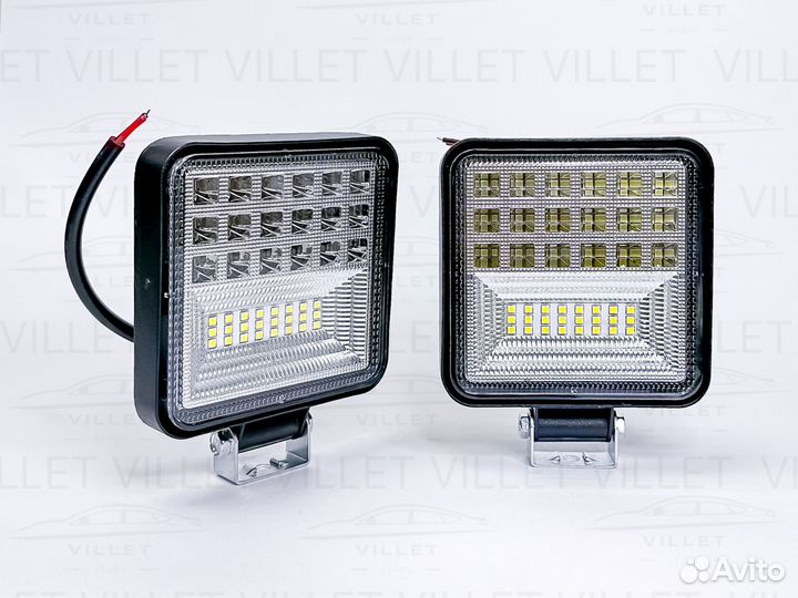 Фсо вспышки, стробоскопы, LED фара, дхо 126W