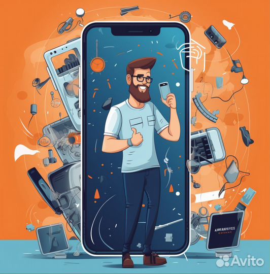 Разблокировка, ремонт телефонов Android, iPhone