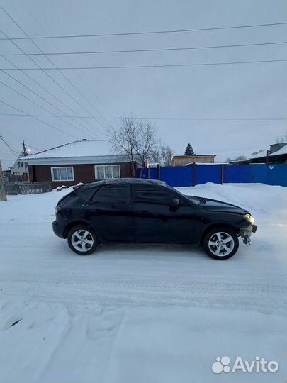 Mazda 3 1.6 AT, 2007, битый, 153 830 км