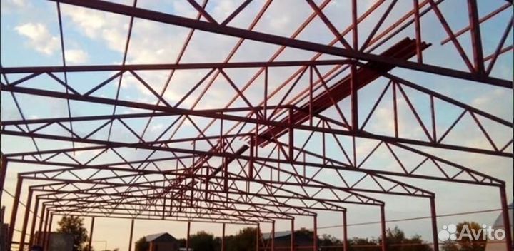 Быстровозводимые навесы, склады, ангары