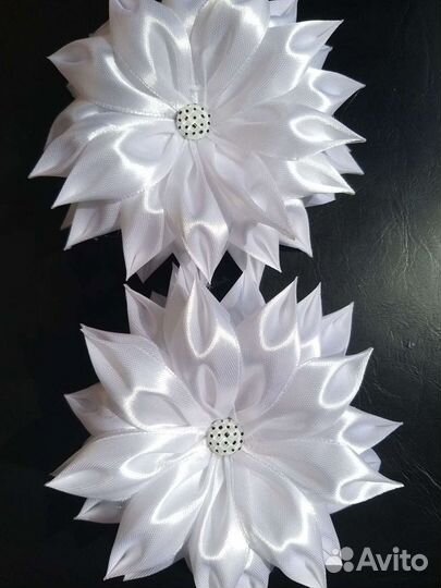 Банты для волос ручной работы