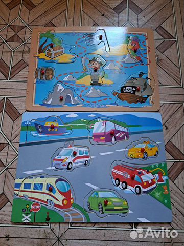 Развивающие деревянные игрушки