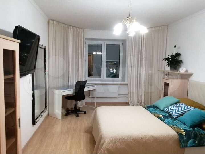 1-к. квартира, 43 м², 13/17 эт.