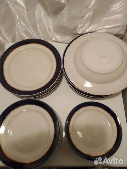 Посуда кобальт винтаж