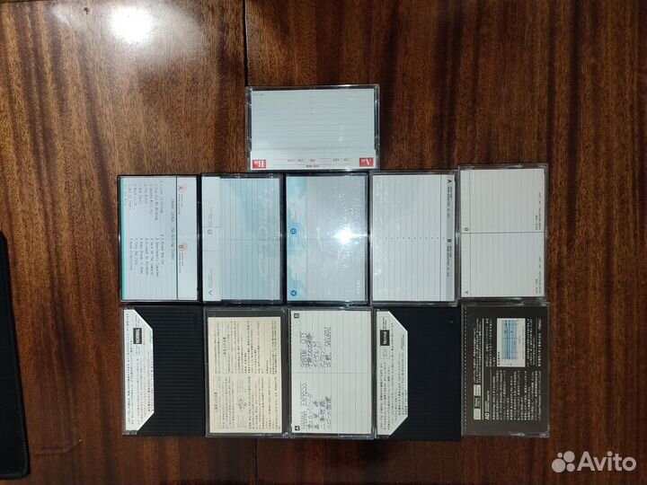 Аудиокассеты TDK, Sony 11шт 1 и 2 type