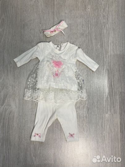 Платье для новорожденной девочки