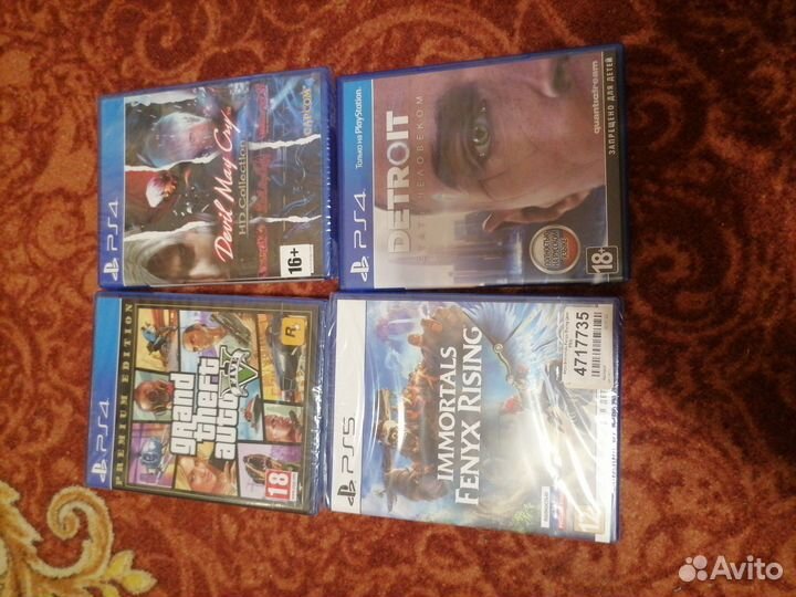 Игры на xbox One и PlayStation 4, ps5(новые игры)