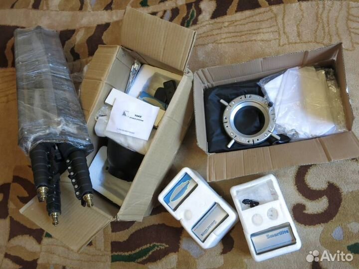 Комплект студийного освещения для фотографии