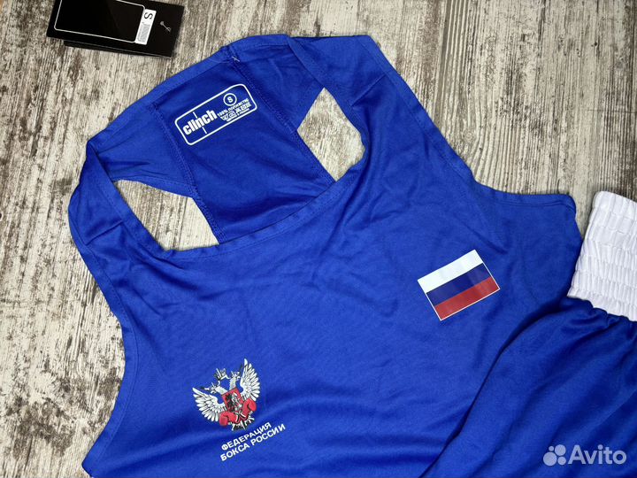 Боксерская форма синяя