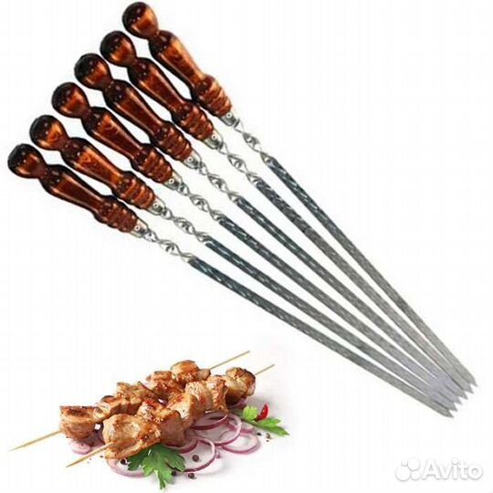 Шампура для шашлыка из нержавеющей стали