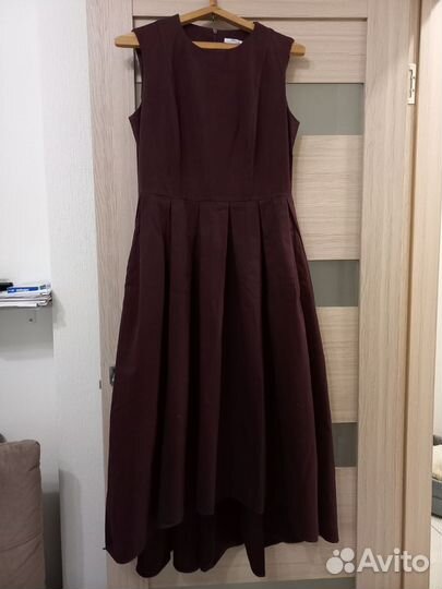 Платье Baon L бордовое / марсала / винный