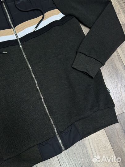 Мужская кофта куртка Hugo Boss с капюшоном