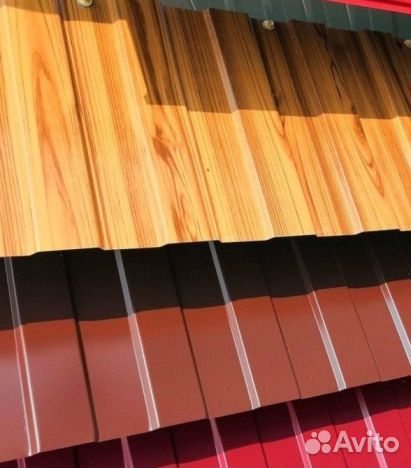 Профнастил С8 окрашеный, м2