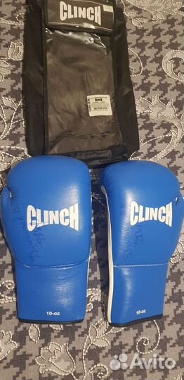 Перчатки боксерские нат.кожа новые
