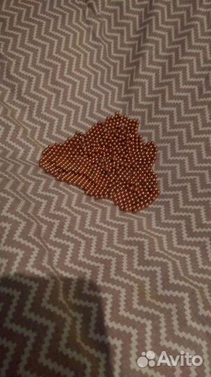 Шарики - омеденные стальные