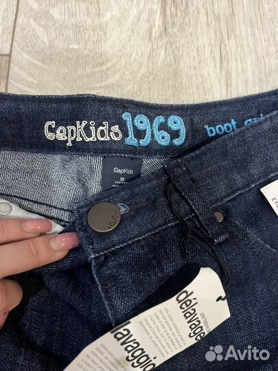 Джинсы клеш на девочку новые gap