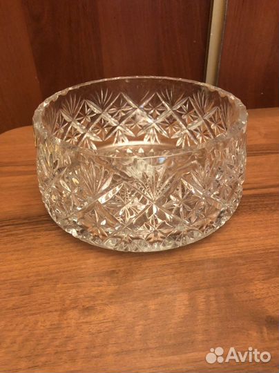 Хрустальная ваза для фруктов