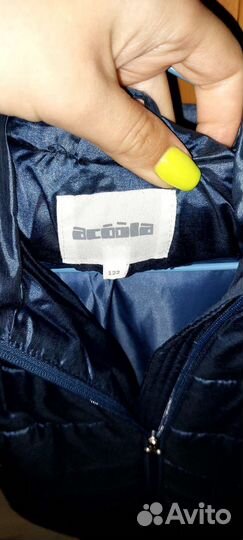 Пальто для девочки акула