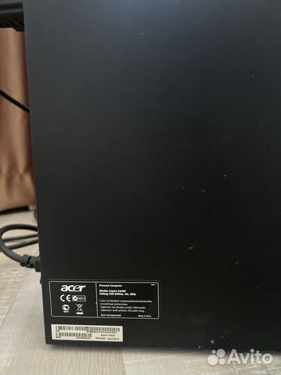 Системный блок мини. Aser Aspire AX3400