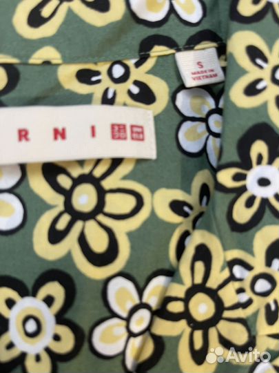 Рубашка marni uniqlo