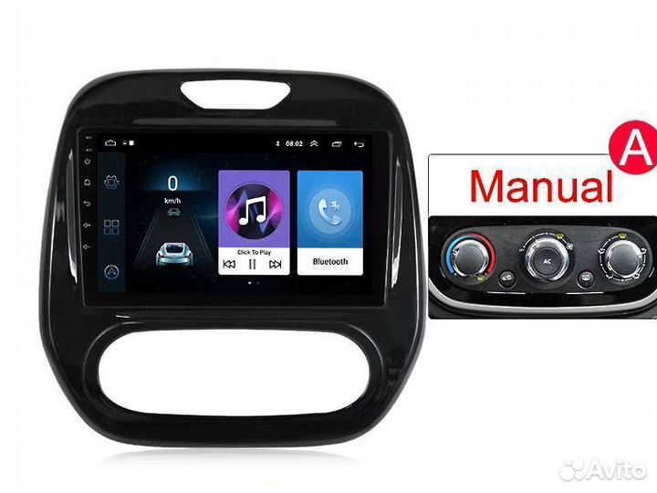 Магнитола Renault Kaptur Android
