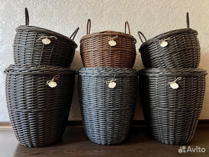 Корзина, кашпо,вазоны из полиротанга