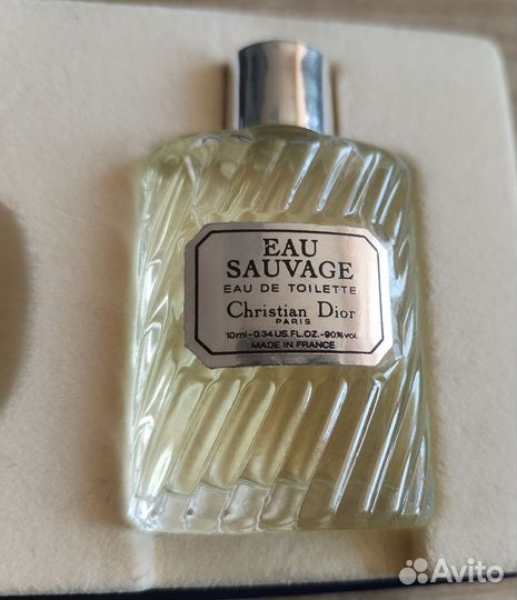 Christian dior Sauvage духи 10 мл Винтаж