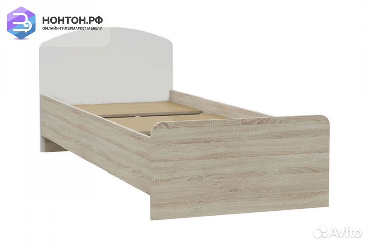 Кровать Мартина белый / дуб сонома