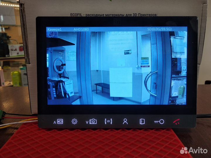 Видеоглазок для двери с записью 7