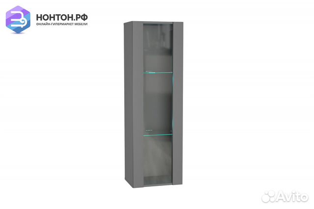 Шкаф навесной Point тип-21 серый графит