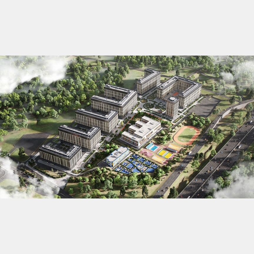 3-к. квартира, 72,6 м², 12/19 эт.