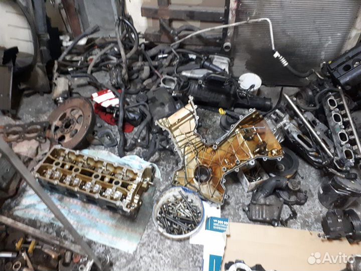 Двигатель в разборе