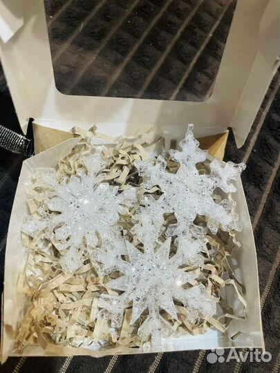 Елочные игрушки из эпоксидной смолы